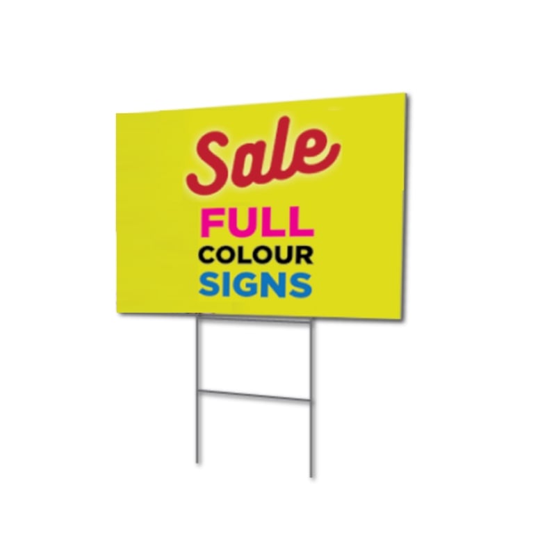 Outdoor Yard Banner Sign