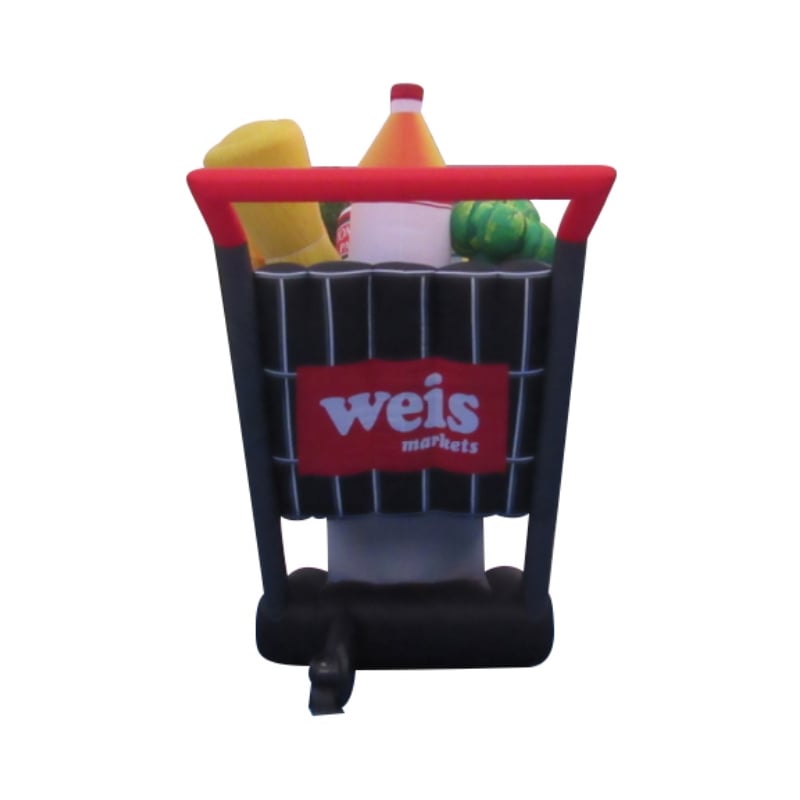 Giant Inflatable supermarket Cart