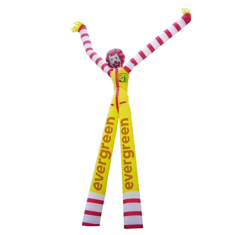 Wacky Man™ Double-Leg Inflatable Air Dancer - Custom Printed
