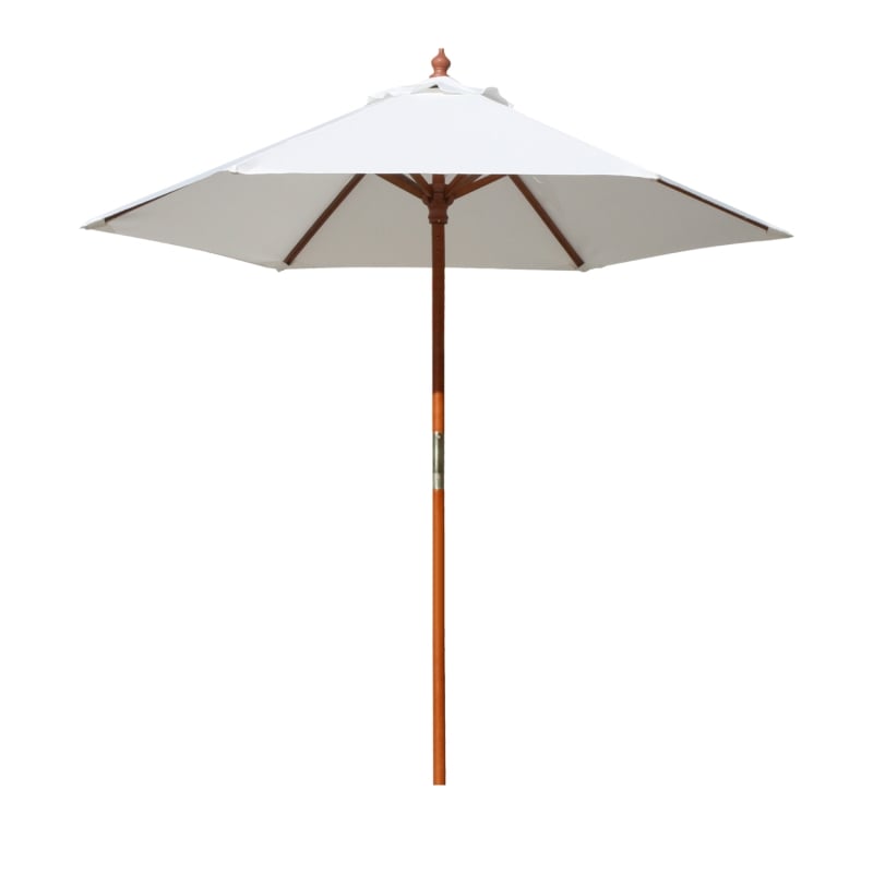 White Market & Patio Umbrella