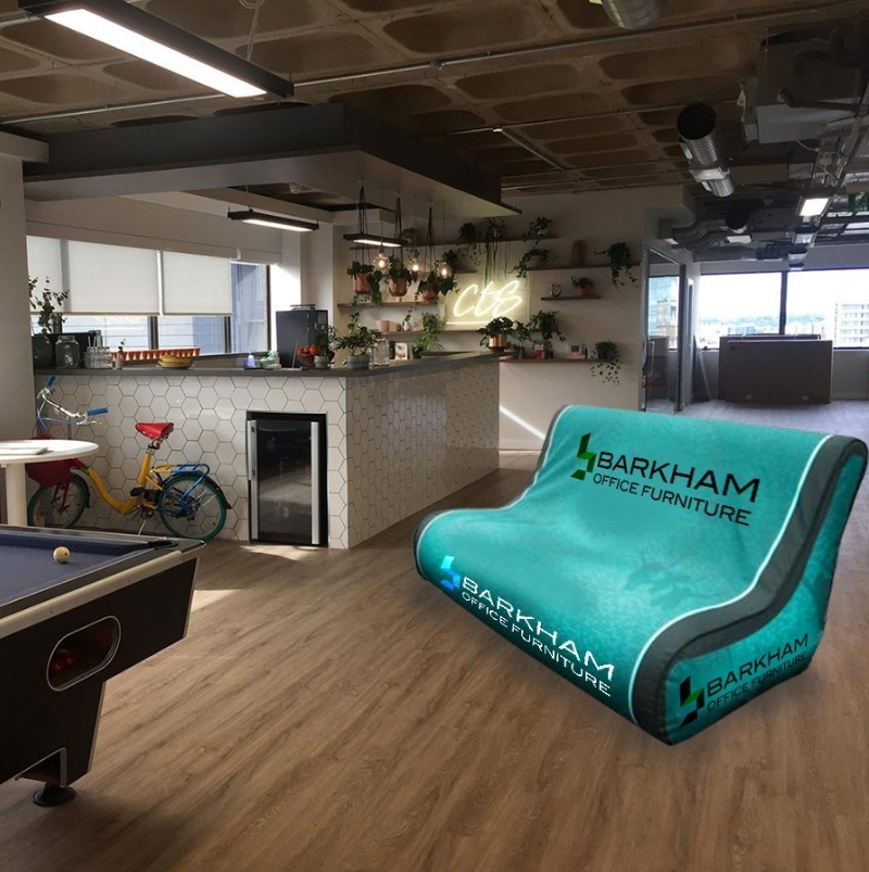 Custom Printed Home Office Inflatable Sofa