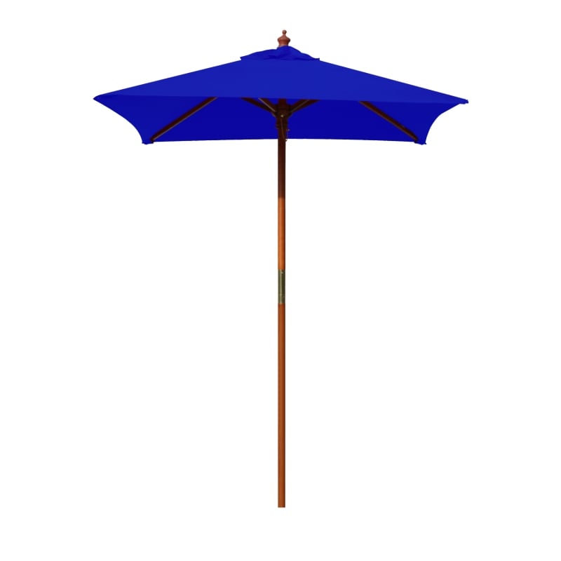 Custom Blue Market Patio umbrella