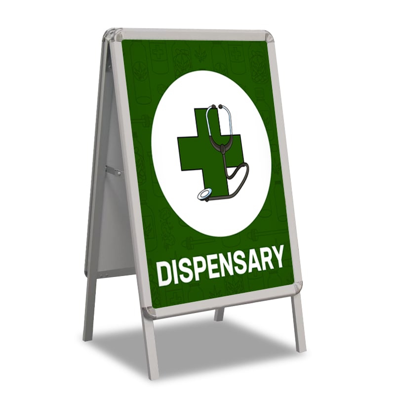 Dispensary - Pre Printed Product Line Up - Green