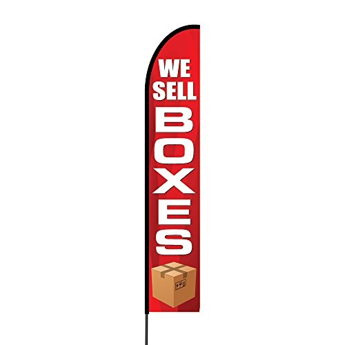 We Sell Boxes Flags for Business