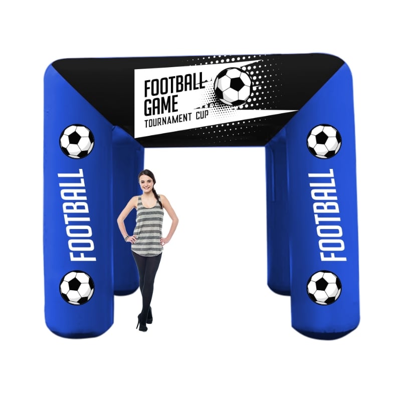 inflatable football toss games, carnival promotional games