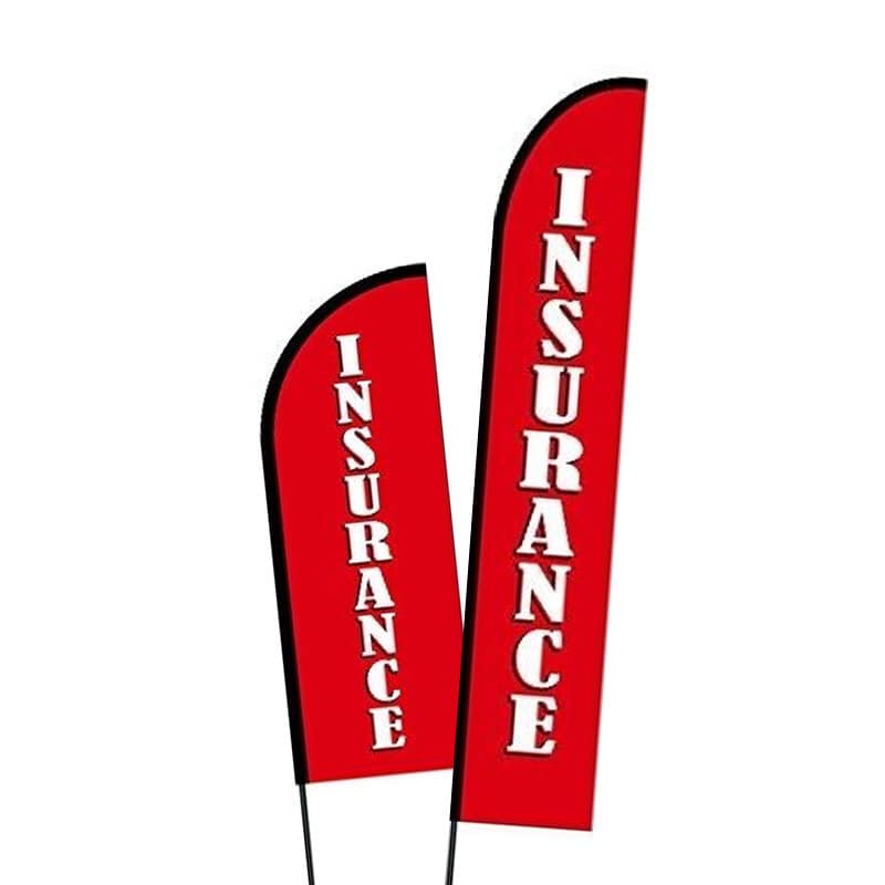 Insurance Print Flag