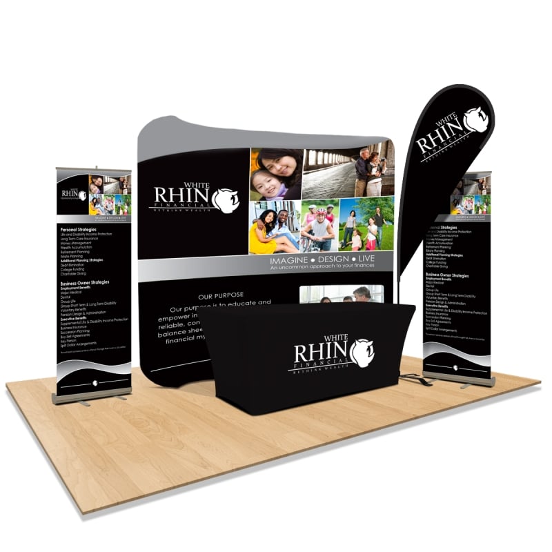 Indoor Banners and Trade Show Booth