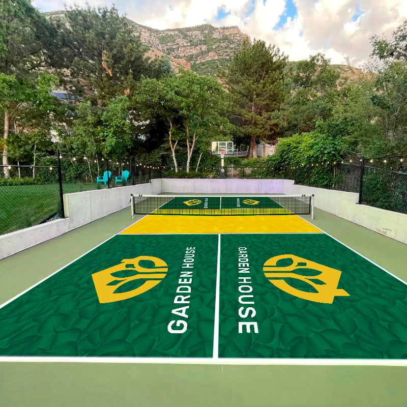 Customized Pickle Ball Court