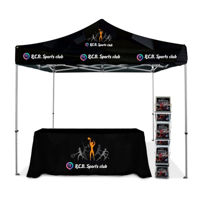 Pop Up Tent Exhibition Display Stand Booth Combo