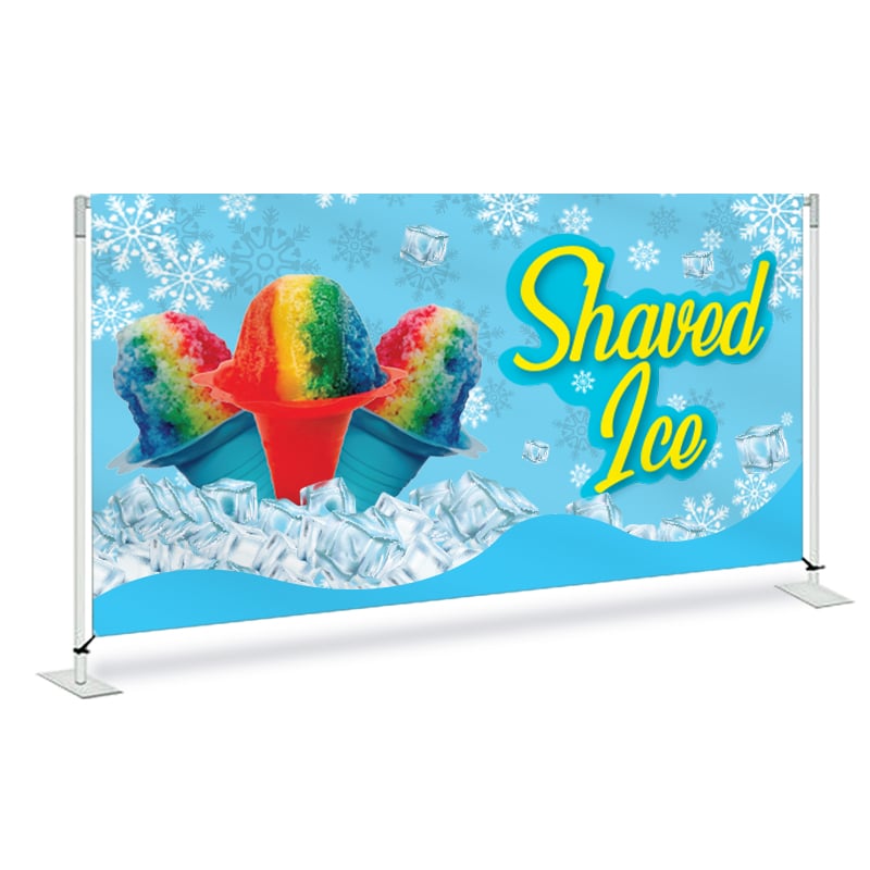 Shaved Ice Fabric Barrier System