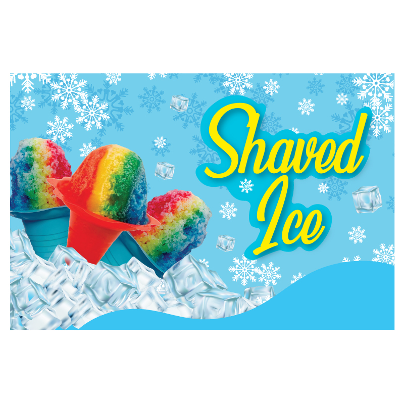 Shaved Ice Wall Mural