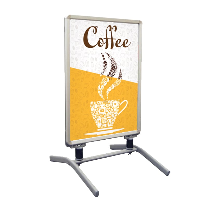 Coffee Print Snap Frame 