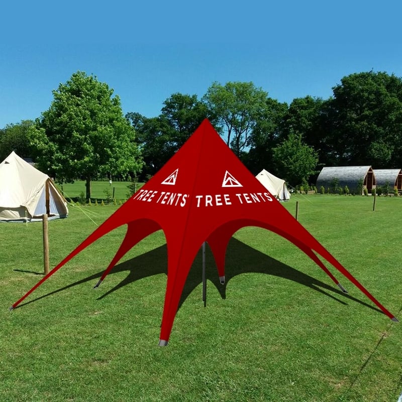Star Advertising teepee tent
