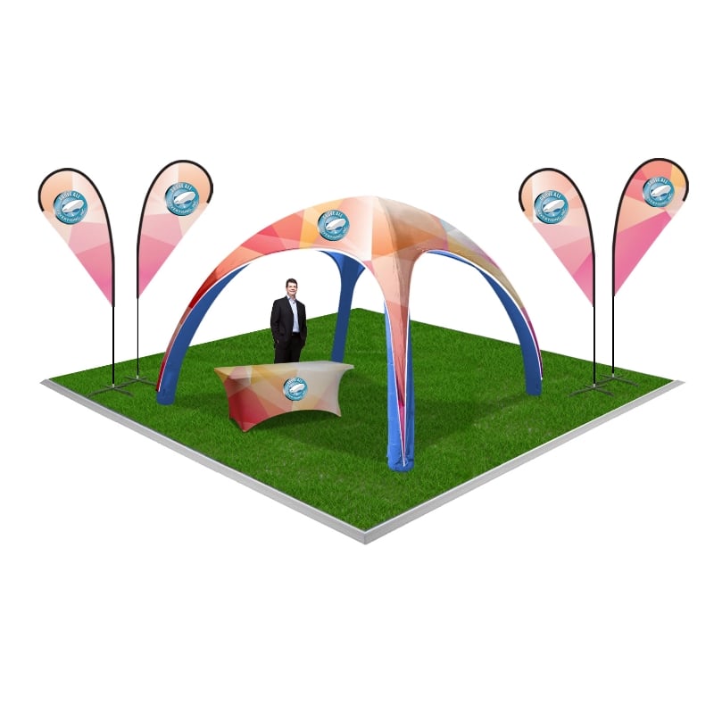Custom Inflatable Tent Tradeshow Booth
