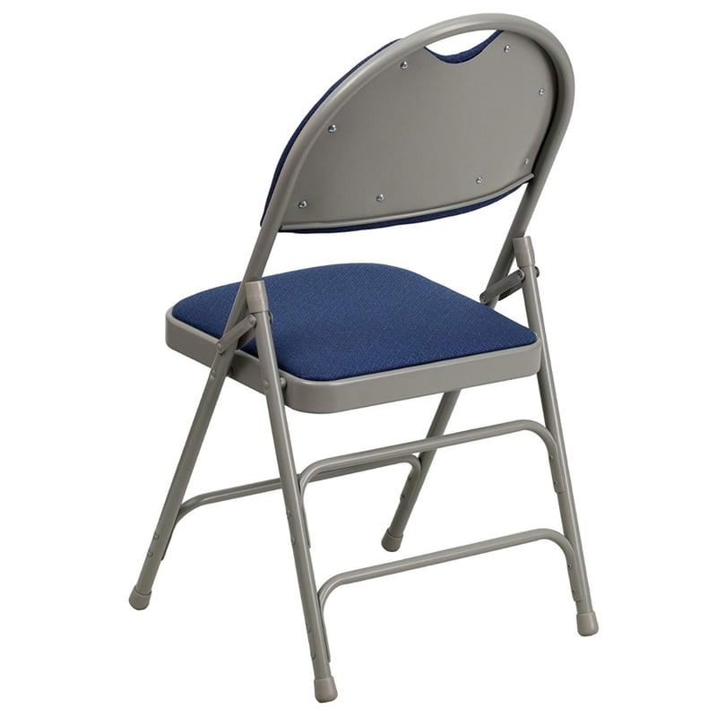 Untra-Premium Patterned Fabric Metal Folding Chair With Easy Carry Handle