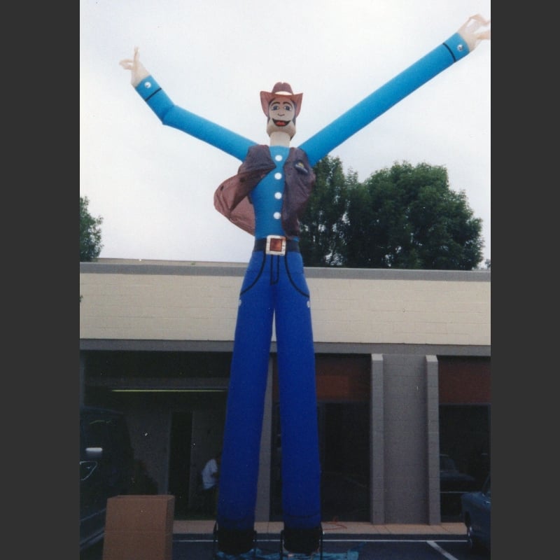 Wacky Man™ Double-Leg Inflatable Air Dancer - Custom Printed