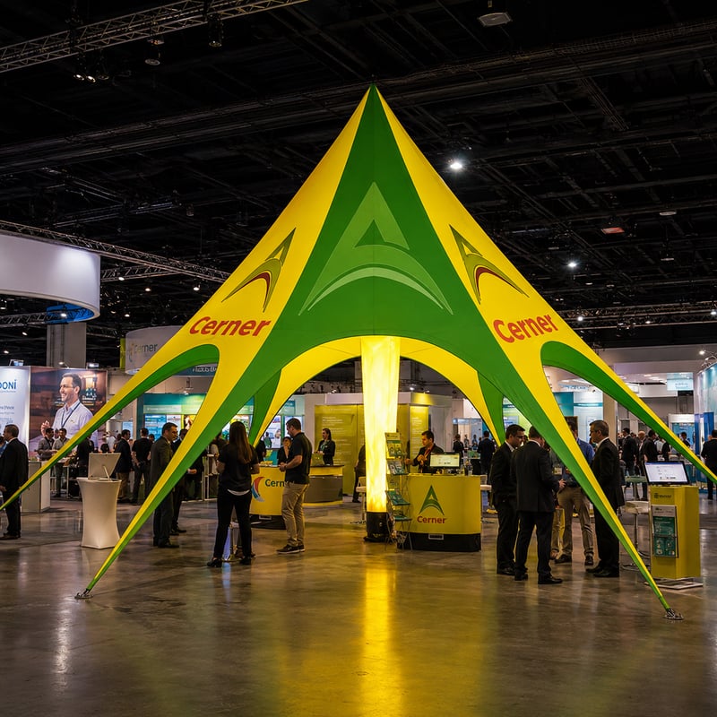 fully customizable star tent​ for promotion & advertising