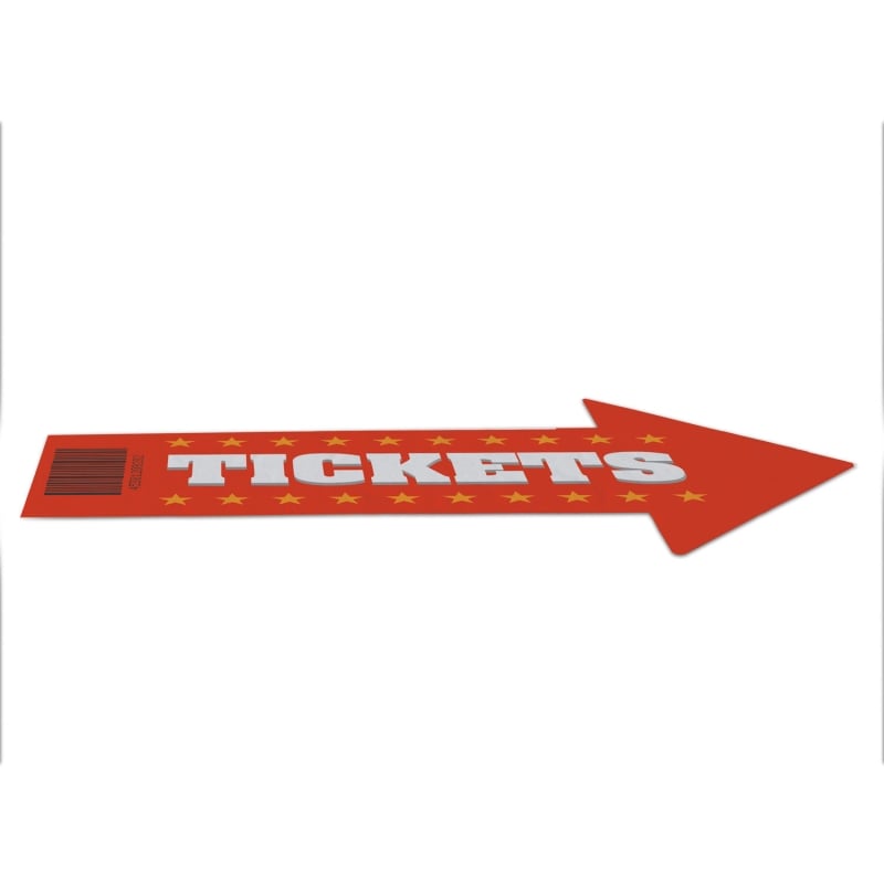 Arrow Floor Graphic Stickers and Signs
