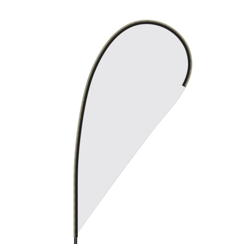 Flex Blade® LX - Custom Teardrop Feather Flags