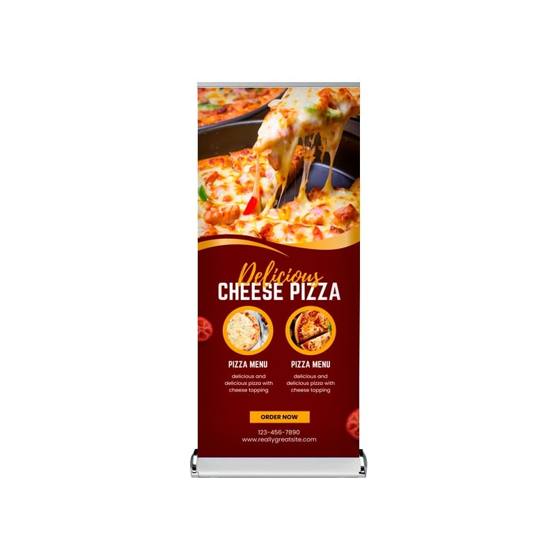 Monza™ Premium Retractable Banner Stand
