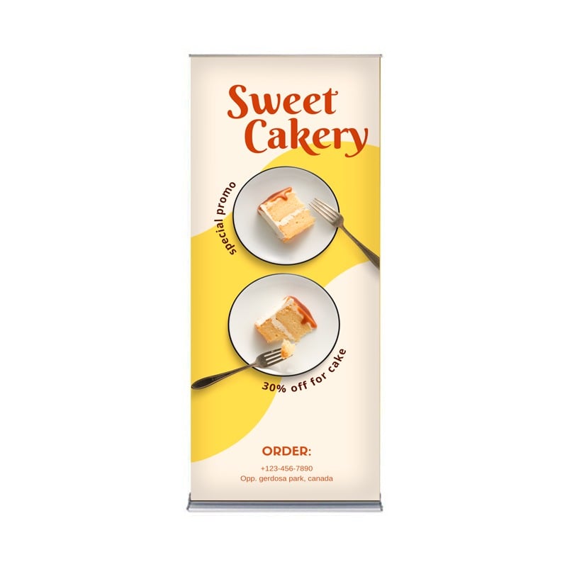 Monza™ Trak™ Retractable Banner Stand