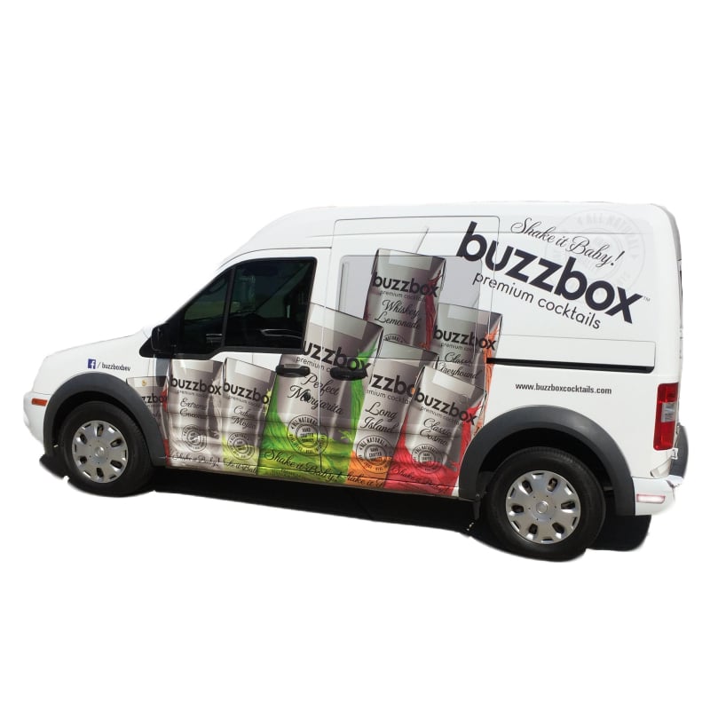 Custom Imprint Fleet Van Wrap
