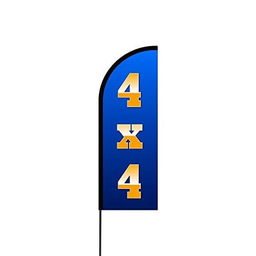 4x4 Wheel Drive Flags