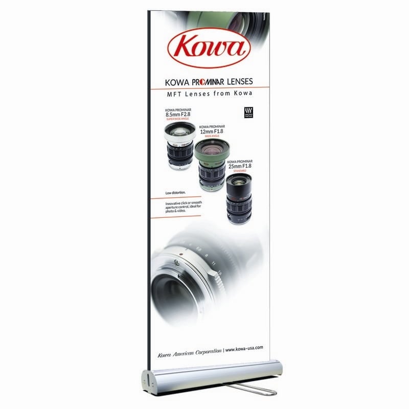 Retractable Banner, Double-Sided (33” x 80”)