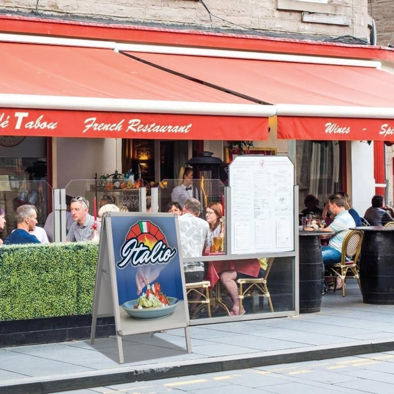 A-Frame Outdoor Sandwich Board Signs