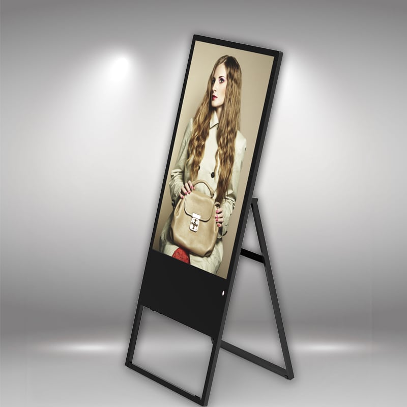 Retail Digital Screen - Compact A-Frame Sign