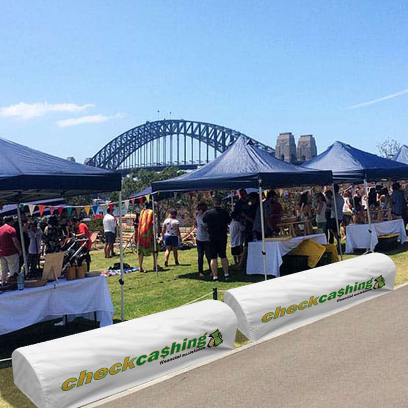 Outdoor Pop Up Tunnel Banner 