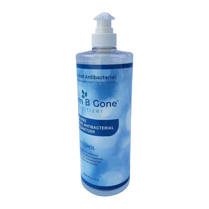 Alcohol Hand Sanitizer Gel  Pump 1 Liter 