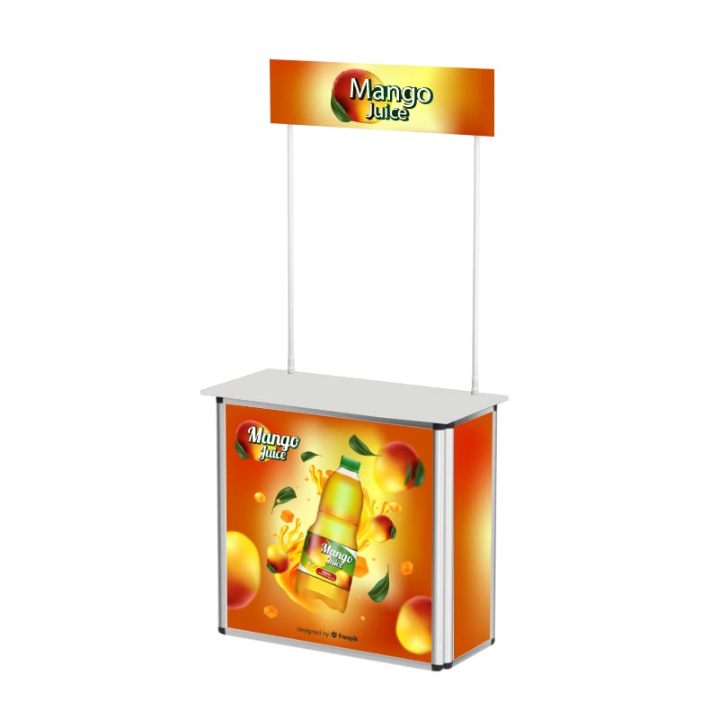 Aluminum Demo Counter for trade show