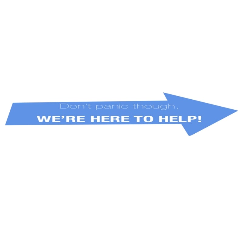 Arrow Surface Grip - Directional Floor Arrow Stickers (72