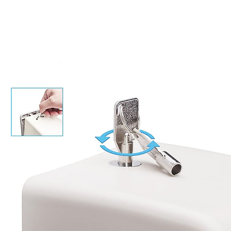 Touchless Hand Sanitizer Dispenser with Locking System