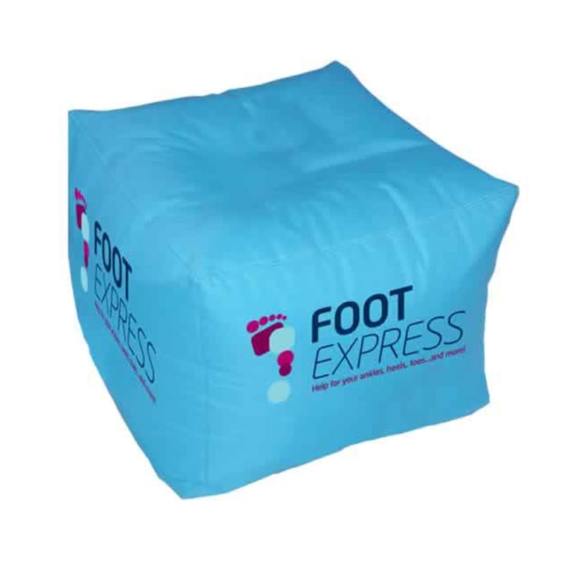 Custom Bean Bag Ottoman Cube