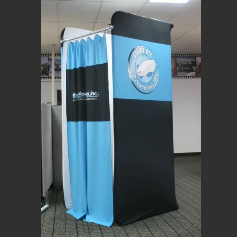 Portable Changing Room Station with Custom Print