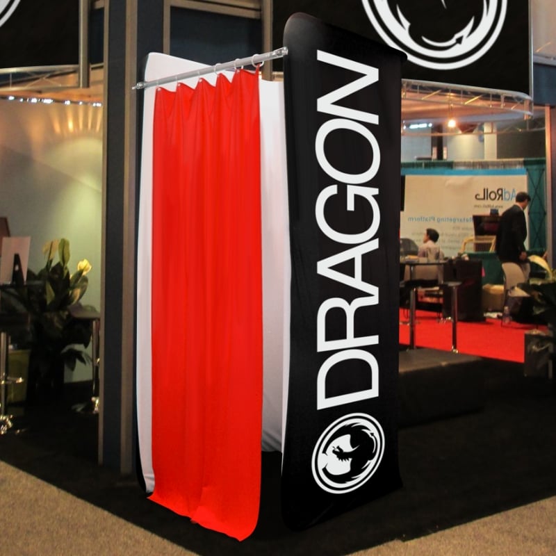 Portable Changing Room Station with Custom Print