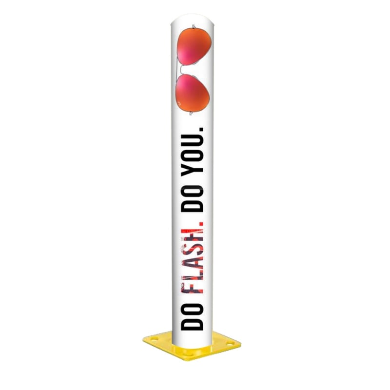 Bollard Cover - Bollard Skinz™ Custom Printed Pole Covers