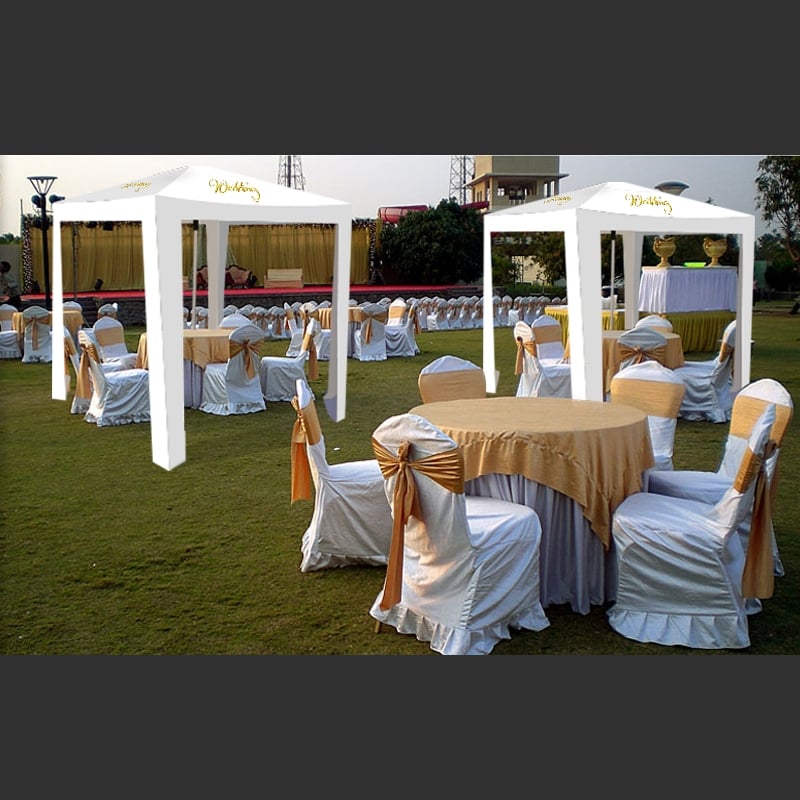 Cabana Tent with Custom Print - Canopy Brolley