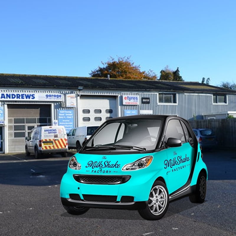 Customized Car Wrap and Stickers