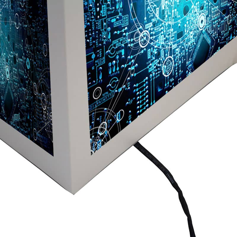 ChargeFx™ Square - LED Power Charging Tables