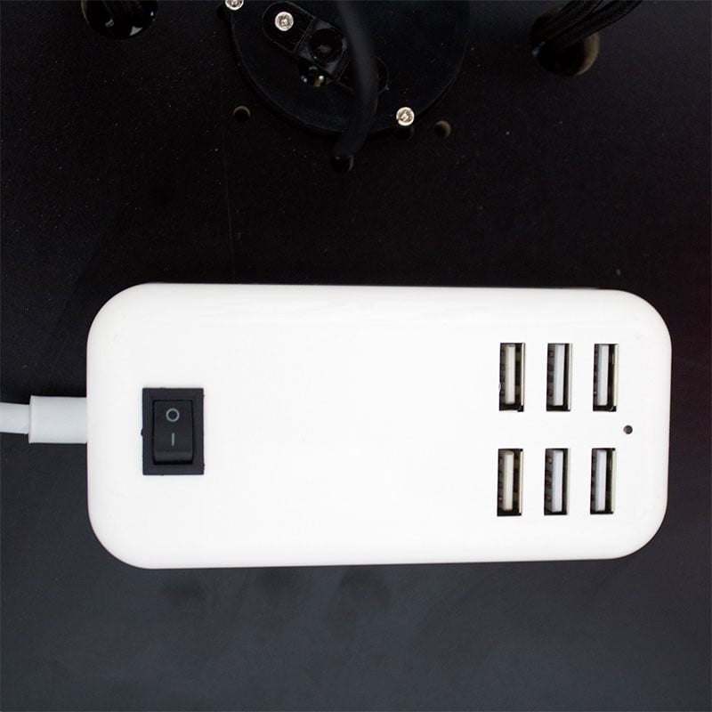ChargeFx™ Square - LED Power Charging Tables