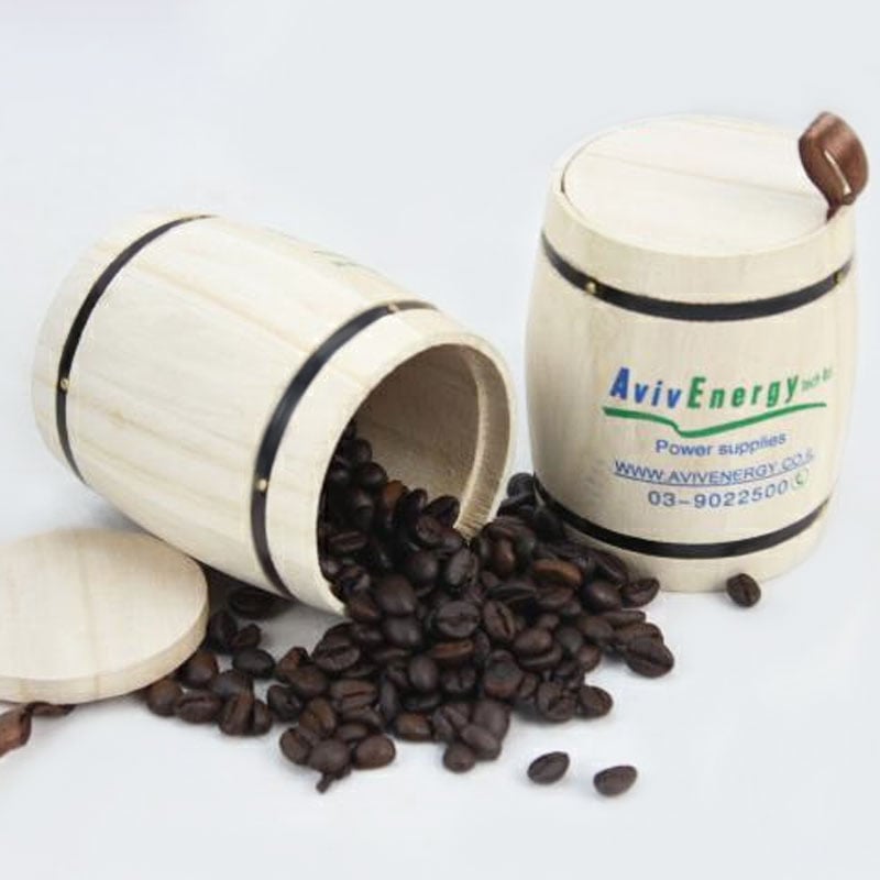 Coffee Barrel - Paulownia Wood