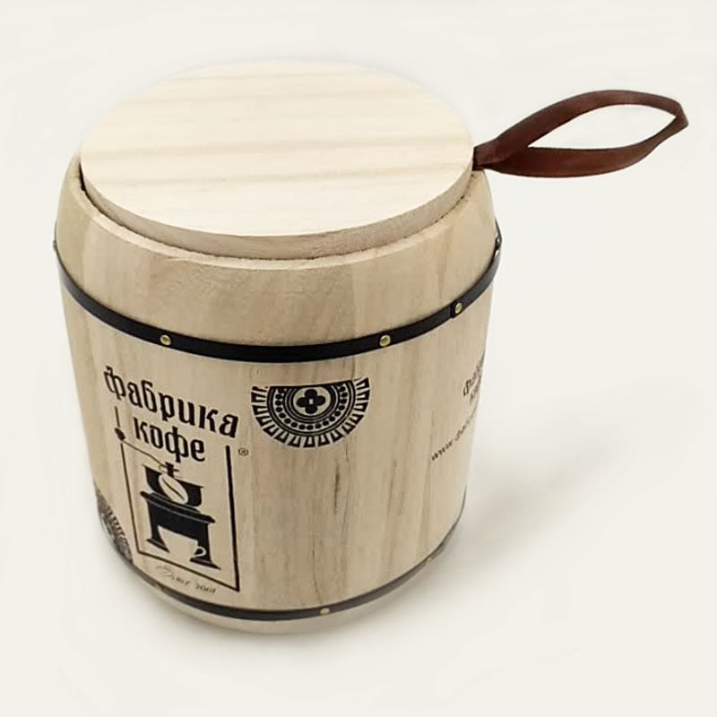 Coffee Barrel - Paulownia Wood