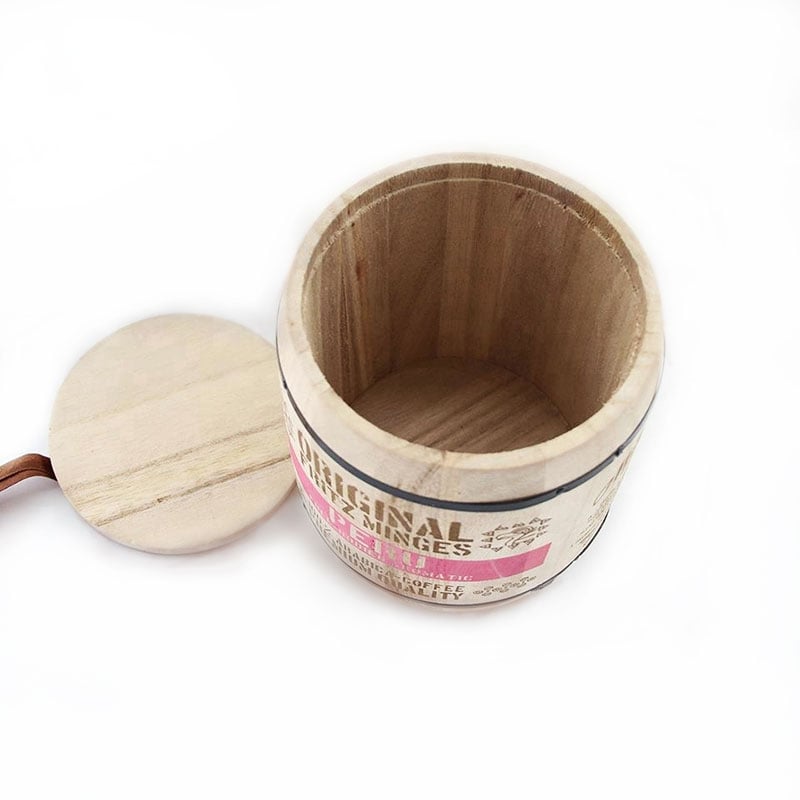 Coffee Barrel - Paulownia Wood