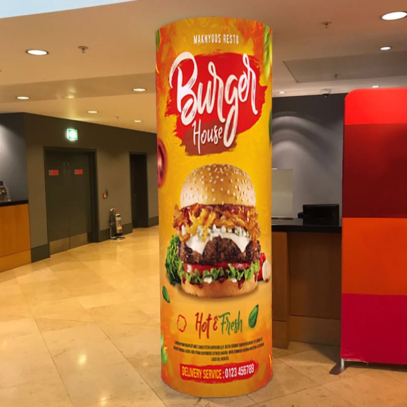 Custom Pillar Wrap =