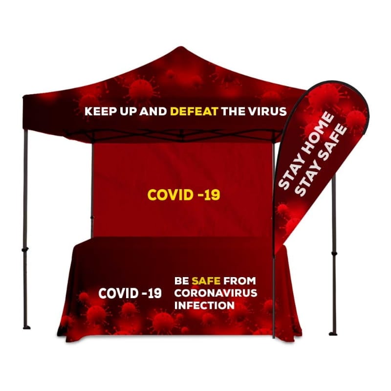 Professional Medical Help Services Testing Station Coronavirus COVID-19 Kit