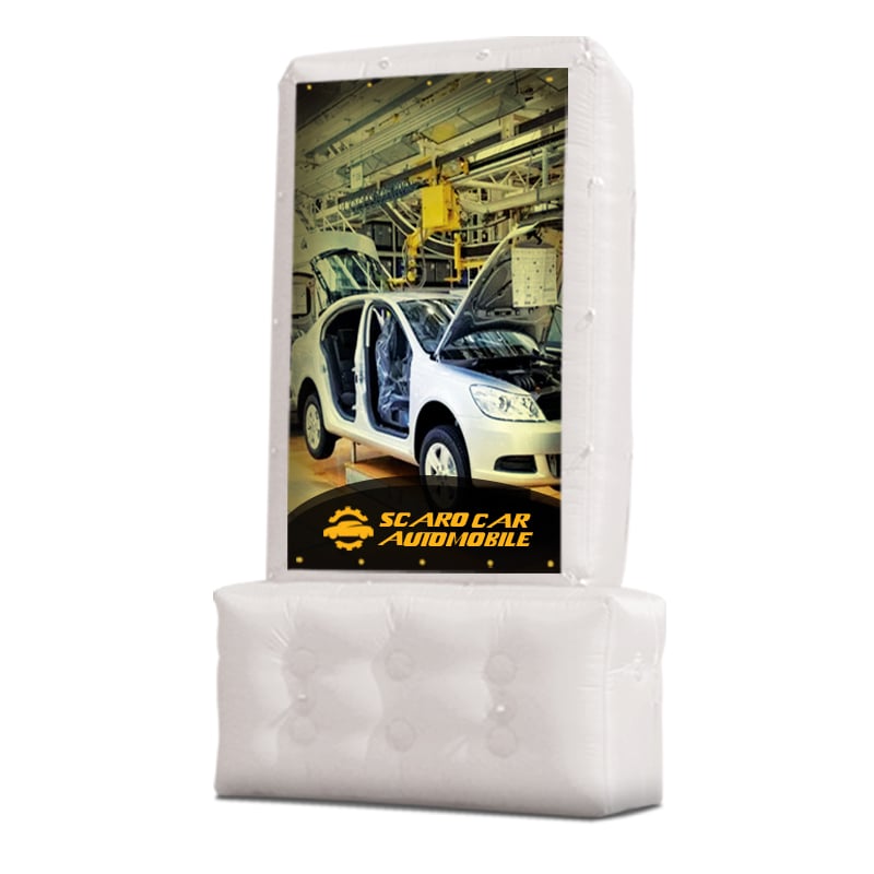 Inflatable Car Bed Advertising Billboard