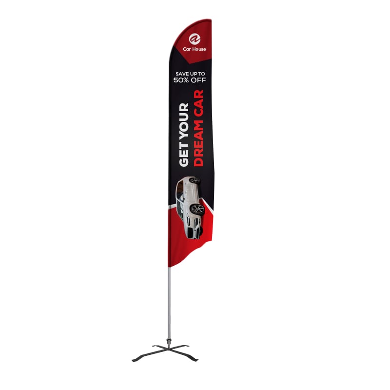 Generation 7 Feather Flag 17 Feet Tall